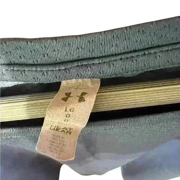 Under Armour Long Sleeve Gray Blue Top Large - Picture 2 of 4